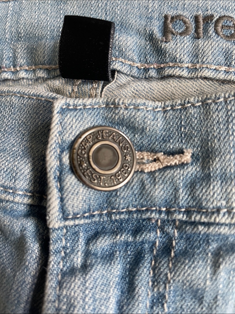 Gap Premium Long & Lean Light Wash Jeans 8/29 - Picture 3 of 7